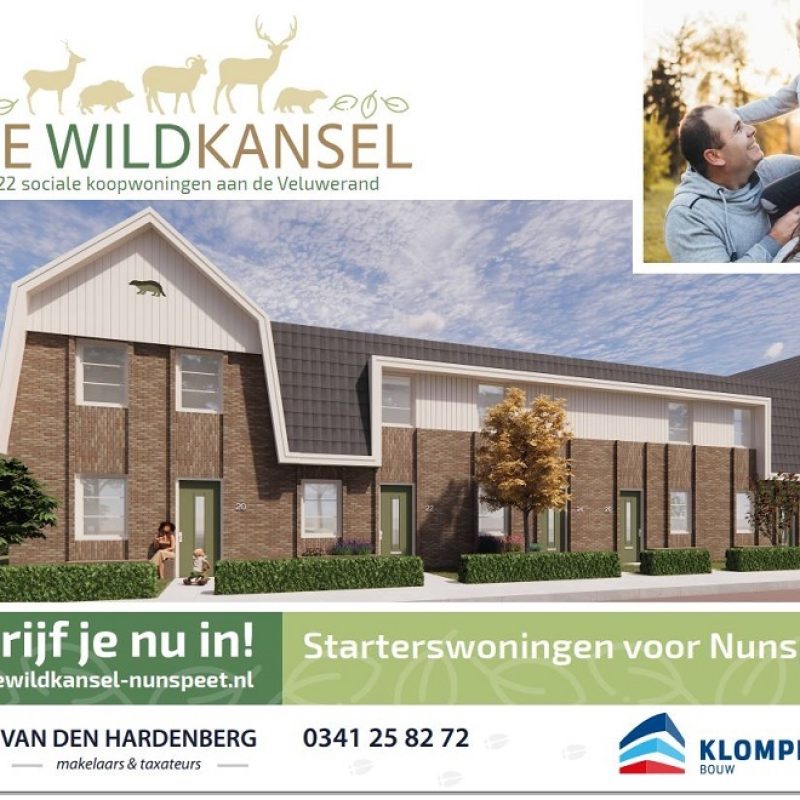 De Wildkansel bouwbord 400x300cm
